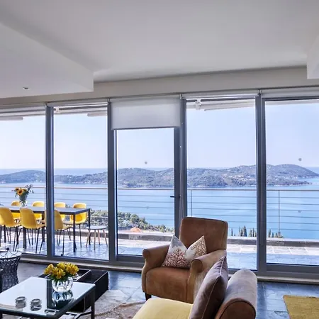 Luxury Dubrovnik Dream With Private Pool And Sea View Near The In Orasac - Dubrovnik Villa *